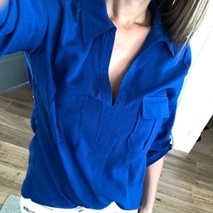 Blue blouse